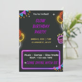 Invitation Inv Birthday Games – Fun Printable Party Games for (Debout devant)