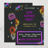 Invitation Inv Birthday Games – Fun Printable Party Games for (Devant / Derrière)