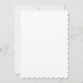 Invitation Inv Mariage Handscript Minimaliste (Dos)