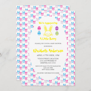 Invitation Inventer Un Petit Baby shower De Lapin