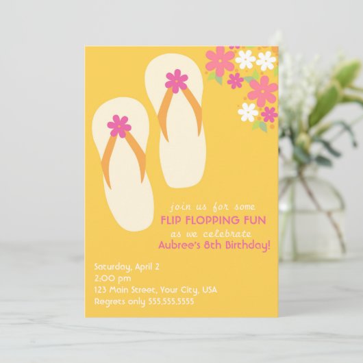 Invitation Inverser l'invitation (Debout devant)