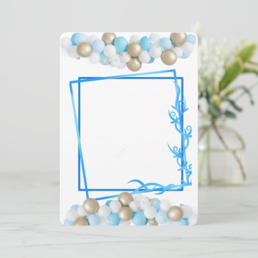 Invitation invitacion (Debout devant)