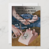 Invitation Invitación 90s (Devant)