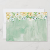 Invitation Invitación a Baby Shower para animales florales (Dos)