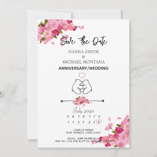 INVITATION INVITACIÓN ANNIVERSARY / ANIVERSARIO (Devant)