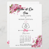 INVITATION INVITACIÓN ANNIVERSARY / ANIVERSARIO (Devant / Derrière)