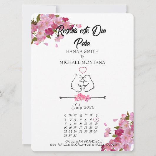 INVITATION INVITACIÓN ANNIVERSARY / ANIVERSARIO (Devant)