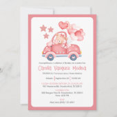 Invitation Invitacion Bautizo Pour Les Filles Baptême Catholi (Devant)