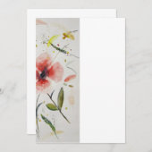 Invitation Invitacion boda flor (Devant / Derrière)