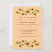 Invitation Invitación Cena de Acción de Gracias Mesa Familia (Dos)