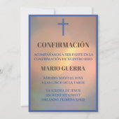 Invitation Invitación Confirmación/Cérémonie de confirmation (Devant)