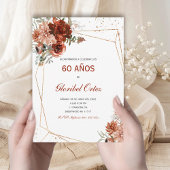 Invitation Invitación de 60 Años Mujer
