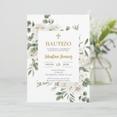 Invitation Invitación de bautismo en español (Debout devant)