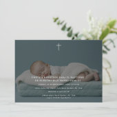Invitation Invitacion De Bautizo Para Niño Niño Superposer Ph (Debout devant)