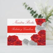 Invitation Invitación de Boda (Debout devant)