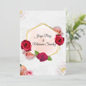 Invitation Invitacion de boda (Debout devant)