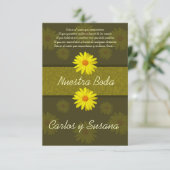 Invitation Invitación de Boda (Debout devant)