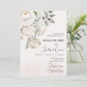 Invitation Invitación de boda de oro (Debout devant)