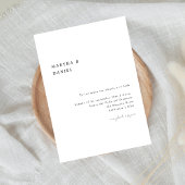 Invitation invitación de boda elegante | Mariage espagnol