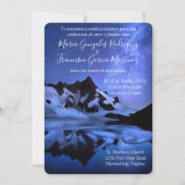 Invitation Invitacion de Boda Noche Estrellada en la Montaña (Devant)