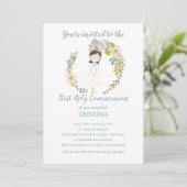 Invitation Invitación de Comunión CRISTINA (Debout devant)