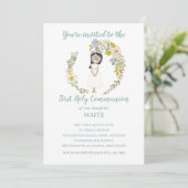 Invitation Invitación de Comunión MAITE (Debout devant)