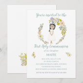 Invitation Invitación de Comunión MAITE (Devant / Derrière)