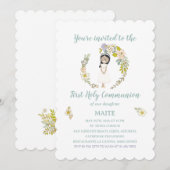 Invitation Invitación de Comunión MAITE (Devant / Derrière)