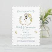 Invitation Invitación de Comunión MAITE (Debout devant)