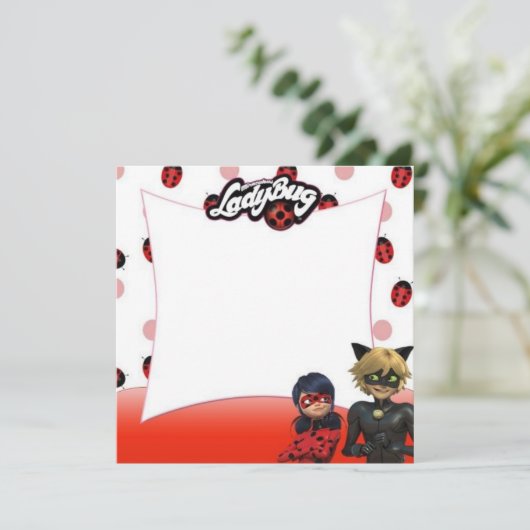 Invitation Invitación de Cumpleaños (Debout devant)