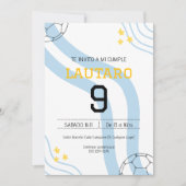 Invitation Invitación de cumpleaños Argentina (Devant)