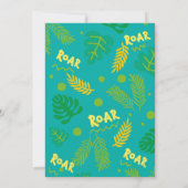 Invitation Invitación de cumpleaños dinosaurio (Dos)