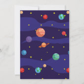 Invitation Invitación de fiesta de cumpleaños Nave Espacial (Dos)