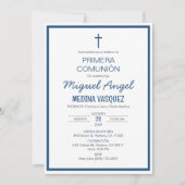 Invitation Invitacion de la communauté de Primera Première co (Devant)