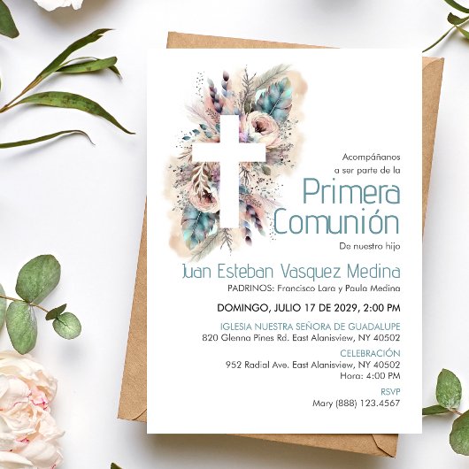 Invitation Invitacion de la communauté de Primera Première co