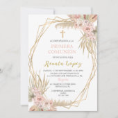 Invitation Invitacion de primera comunión. (Devant)