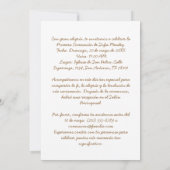 Invitation Invitación de Primera Comunión con Foto (Dos)