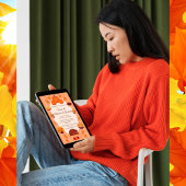 Invitation Invitación Fiesta Cena de Acción de Gracias