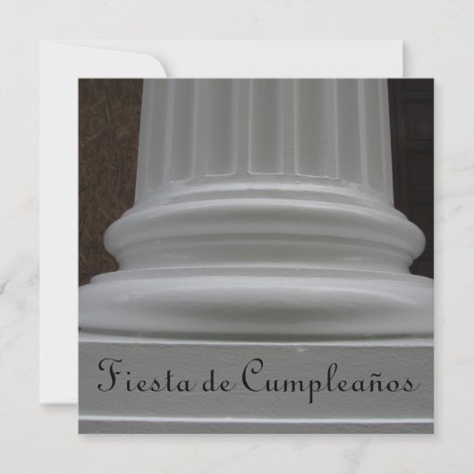 Invitation Invitación - Fiesta de Cumpleaños (Devant)