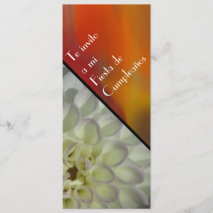 Invitation Invitación - Fiesta de Cumpleaños - Dalia Blanca