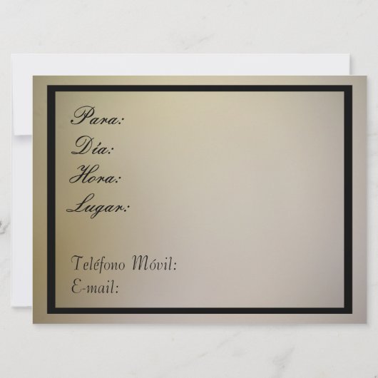 Invitation Invitación - Fiesta de Navidad (Dos)