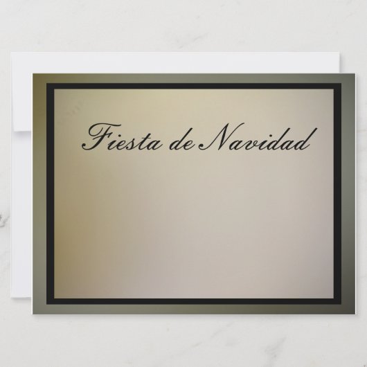 Invitation Invitación - Fiesta de Navidad (Devant)