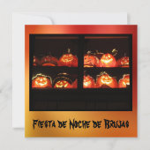 Invitation Invitación - Fiesta de Noche de Brujas (Devant)