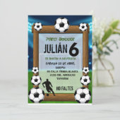 Invitation Invitación futboll (Debout devant)