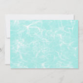 Invitation Invitación Girls Pool Party Birthday – Pink & Teal (Dos)