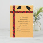 Invitation Invitacion Graduacion 1 (Debout devant)