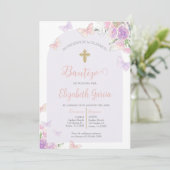 Invitation Invitación para bautismo (Debout devant)