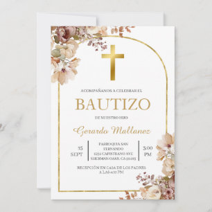 Invitation Invitación para bautismo
