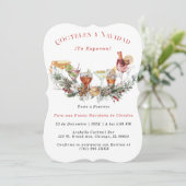 Invitation invitación Para Fiestas Navideñas (Debout devant)