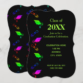 Invitation Invitación personalizada - Graduación (Devant / Derrière)